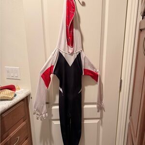 Kids Spider-Gwen Ghost Spider Hooded Costume